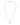 Dolce & Gabbana Gold Tone Brass Chain Religious Cross Pendant Necklace