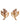 Dolce & Gabbana Gold Tone Brass Lily Of The Valley Pearl Clip On Earrings