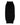Dolce & Gabbana Black Cashmere Knitted Neck Warmer Foulard Scarf