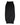 Dolce & Gabbana Black Cashmere Knitted Neck Warmer Foulard Scarf