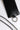 Dolce & Gabbana Black Leather Logo Embossed Lanyard Card Holder Wallet