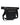 Dolce & Gabbana Black Calfskin Logo Plaque Belt Waist Men Fanny Pack Bag