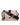 Dolce & Gabbana Beige Brown Cotton Leather Duffle Shoulder Bag