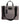 Dolce & Gabbana Grey Alpaca Wool Logo Plaque Tote Shoulder Bag