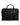 Dolce & Gabbana Black Leather Document Briefcase Top Handle Bag