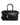 Dolce & Gabbana Black Calfskin Leather Hand Shoulder Duffle Bag