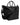 Dolce & Gabbana Black Calfskin Leather Hand Shoulder Duffle Bag