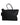 Dolce & Gabbana Black Calfskin Leather Hand Shoulder Duffle Bag