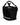Dolce & Gabbana Black Nylon White Iconic Logo Shoulder Bucket Bag