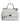 Dolce & Gabbana White Rafia Leather Top Handle Crossbody Bag