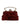 Dolce & Gabbana Red Gold Chain VANDA Tinsel Crystals Evening Clutch Bag