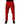 Dolce & Gabbana Red Zipper Embellished Straight Pants