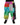 Dolce & Gabbana Multicolor Patchwork Mid Waist Sweatpants Pants
