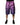 Dolce & Gabbana Metallic Pink Purple Two Tone Bermuda Shorts