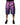Dolce & Gabbana Metallic Pink Purple Two Tone Bermuda Shorts