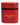 Dolce & Gabbana Red Calfskin Leather Logo Print Flip Holder Airpods Case