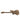 Dolce & Gabbana Gold Brass Logo Beaded Guitar Pin Brooch