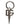 Dolce & Gabbana Silver Brass DG Logo Metal Ring Holder Keychain Keyring