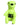 Dolce & Gabbana Green Bear Embroidered Logo Keychain Clasp Keyring