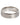 Dolce & Gabbana Silver Tone Brass Clear Crystal DG Logo Ring