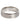 Dolce & Gabbana Silver Tone Brass Clear Crystal DG Logo Ring