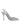 Dolce & Gabbana Silver Crystal Embellish Stiletto Heels Shoes