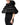 Dolce & Gabbana Black Padded Puffer Hooded Full Zip Cropped Jacket