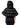 Dolce & Gabbana Black Padded Puffer Hooded Full Zip Cropped Jacket