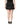 Dolce & Gabbana Black Virgin Wool High Waisted Mini Skirt