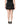 Dolce & Gabbana Black Virgin Wool High Waisted Mini Skirt