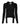 Dolce & Gabbana Black Cashmere Ascot Collar Long Sleeve Top