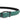 Dolce & Gabbana Green Leather Silver Tone Metal Buckle Belt