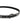 Dolce & Gabbana Black White Silver Tone Metal Buckle Belt