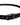 Dolce & Gabbana Black Goat Leather Metal Buckle Classic Belt