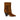 Saint Laurent Brown Suede Leather Boot