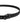 Dolce & Gabbana Black Calf Leather Classic Metal Buckle Belt