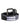 Dolce & Gabbana Black White Printed Metal Logo Buckle Belt