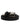 Dolce & Gabbana Black Calfskin Classic Metal Logo Buckle Belt