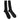 Dolce & Gabbana Black Stretch Logo Mid Calf Men Socks