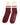 Dolce & Gabbana Burgundy Stretch Logo Print Mid Calf Socks