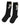 Dolce & Gabbana Black Knit Floral Crystal Embellishment Socks