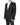 Dolce & Gabbana Black Wool Single Breasted Coat Blazer