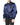 Dolce & Gabbana Blue Nylon DG Crown Full Zip Bomber Jacket
