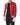 Dolce & Gabbana Red White Nylon Full Zip Men Bomber Jacket