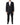 Emporio Armani Black Single Breasted Formal 2 Piece Suit