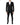 Dolce & Gabbana Black Single Breasted Formal Blazer with Vest