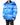 Dolce & Gabbana Blue Logo Full Zip Hooded Quilted Jacket