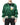 Dolce & Gabbana Green Floral DG Logo Full Zip Bomber Jacket
