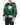 Dolce & Gabbana Green Floral DG Logo Full Zip Bomber Jacket