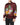 Dolce & Gabbana Maroon Floral Print Full Zip Bomber Jacket